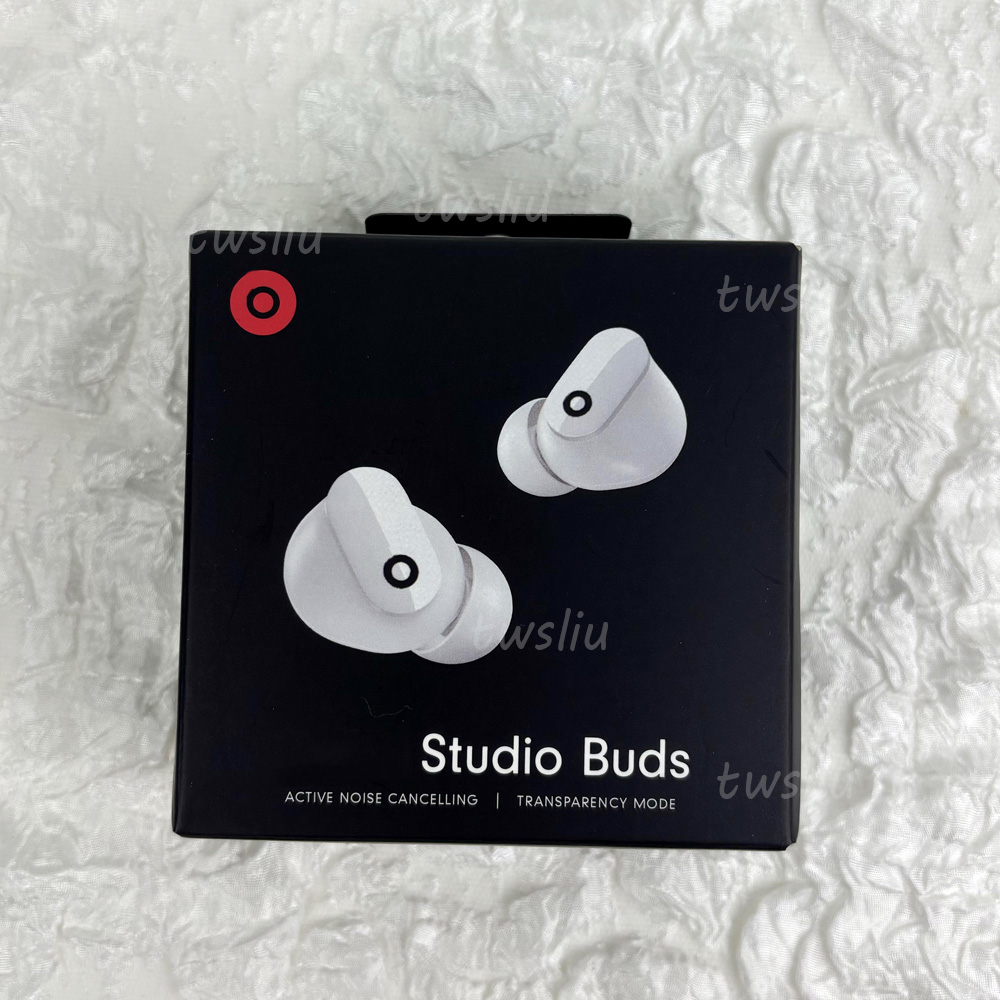High Quality Studio buds + wireless Earbuds Noise cancelling Earphones for Mobile phone Headphones Bluetooth Headband Headset with Pop up animati