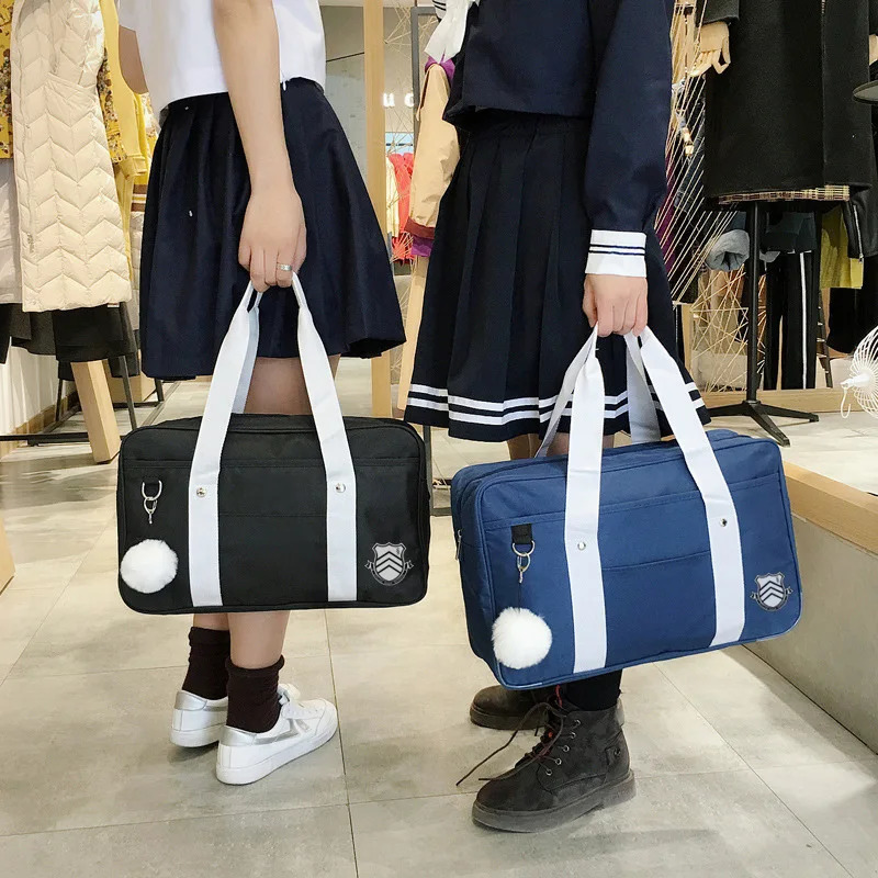 Japanese Persona 5 Student Bags JK Handbag Travel Bag Women Shoulder Satchel Bags High School Students Bookbags Messenger bag 240229