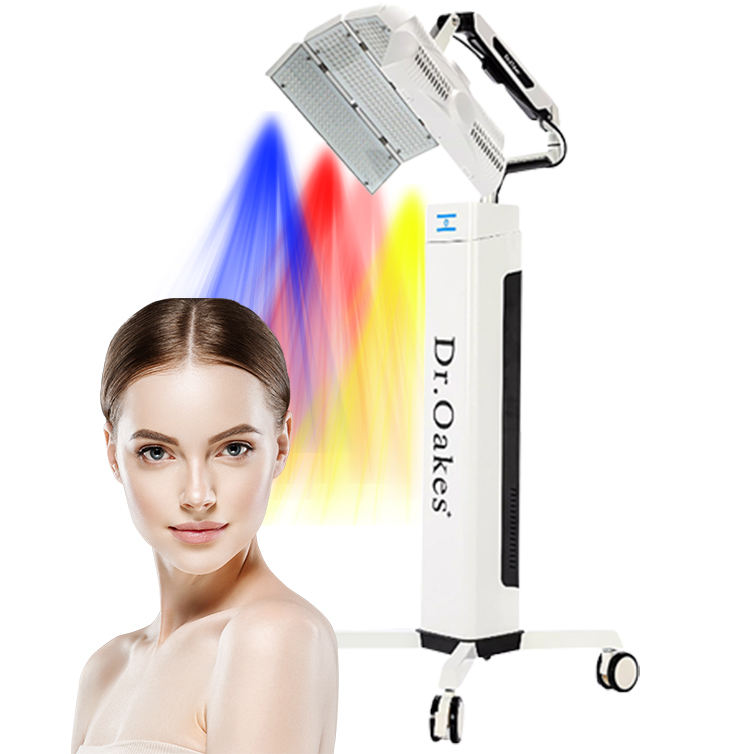 2024 pdt photon led light therapy with steamer nano face red light therapy device spa equipment infrared face mask