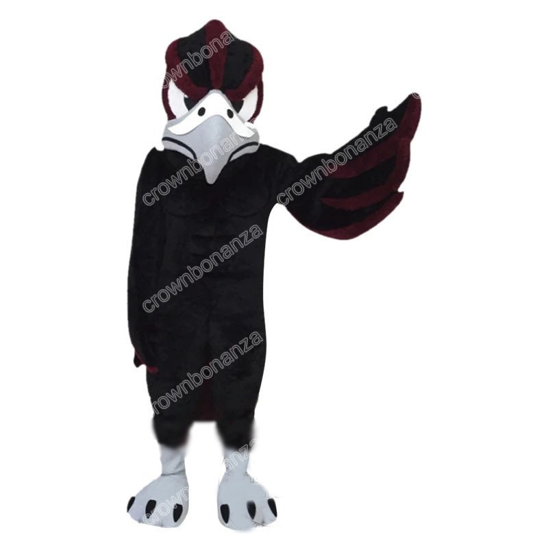 2024 Adult Size School Falcon Mascot Costume Halloween Christmas Fancy Party Dress CartoonFancy Dress Carnival Unisex Adults Outfit