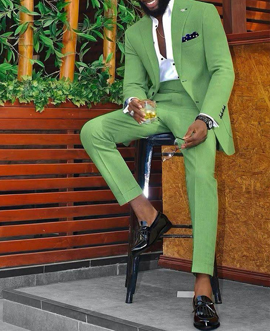 Suit set two-piece two button suit jacket mens suit 230705