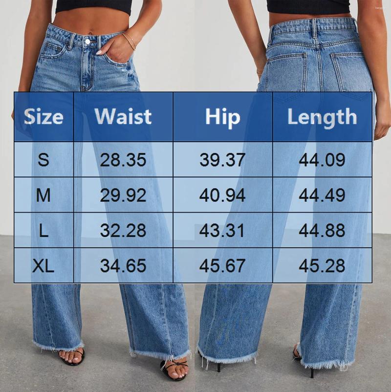 Jeans Wide Women's Leg High Waist Stretch Straight Korean Streetwear Y2k Style Jean Women Oversize Pants Harajuku Fashion Street Wear