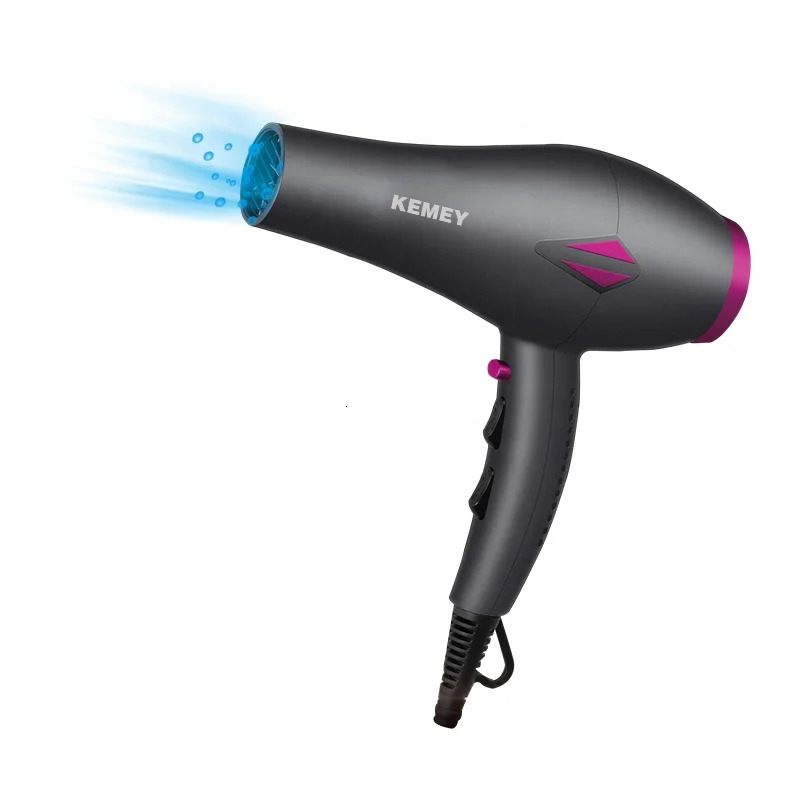Hair Dryer 3500W Powerful Electric Blow Dryers KEMEY KM-8219 Air Hairdryer Modeling Barber Salon Tools Hair Dryers Sets 240312