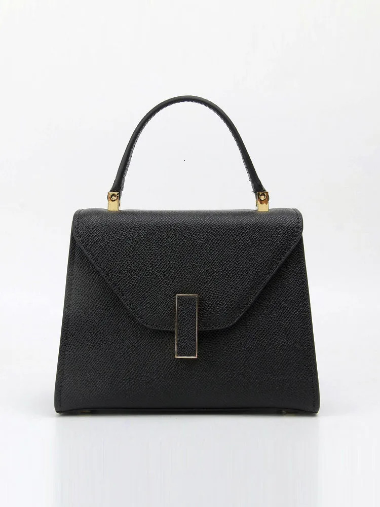 Fashion Women Cow Split Leather Handbag Party Pack Satchels Slung Crossbody Messenger Bag Office Ladies Hasp Shoulder Bags 240223