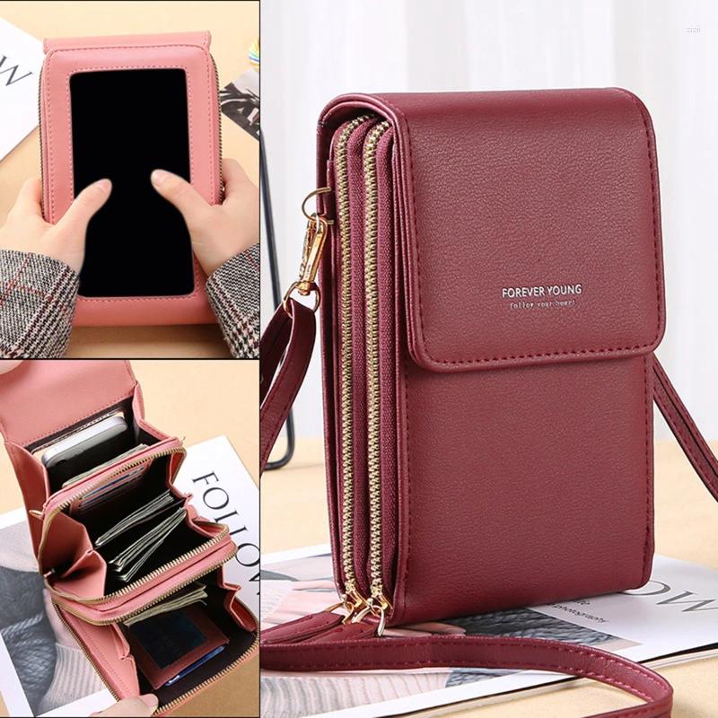 Shoulder Bags Fashion Small Handbag Women Classic Designer Phone Bag Pocket Wallet Crossbody Square Waterproof Pac 4