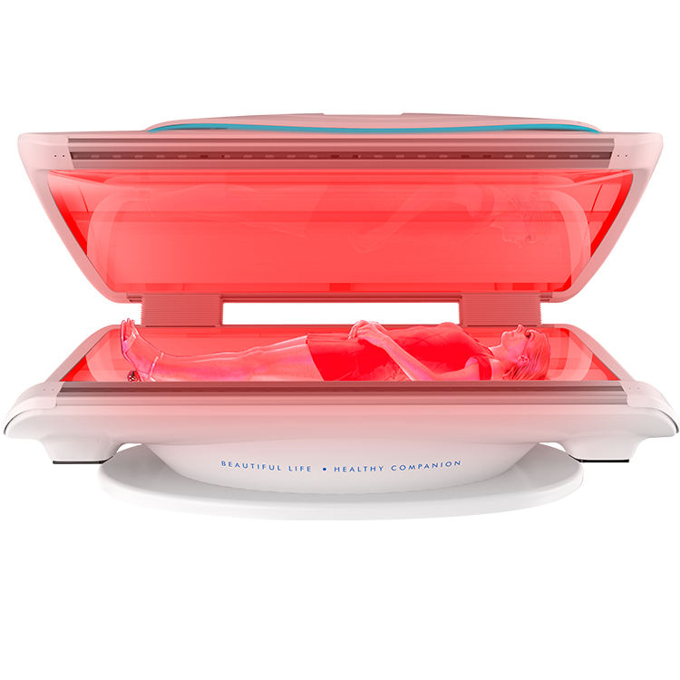 Red Light Therapy Capsule For Pain Management Infrared Red Light Collagen Regeneration Cabin Full Body Infrared Red-light Treatment Beds