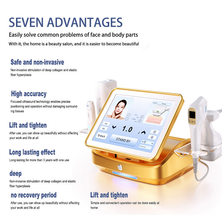 High Quality 4 in 1 Face Lifting Smas Firming Skin Care Beauty Machine ultrasonic rf skin tightening machine