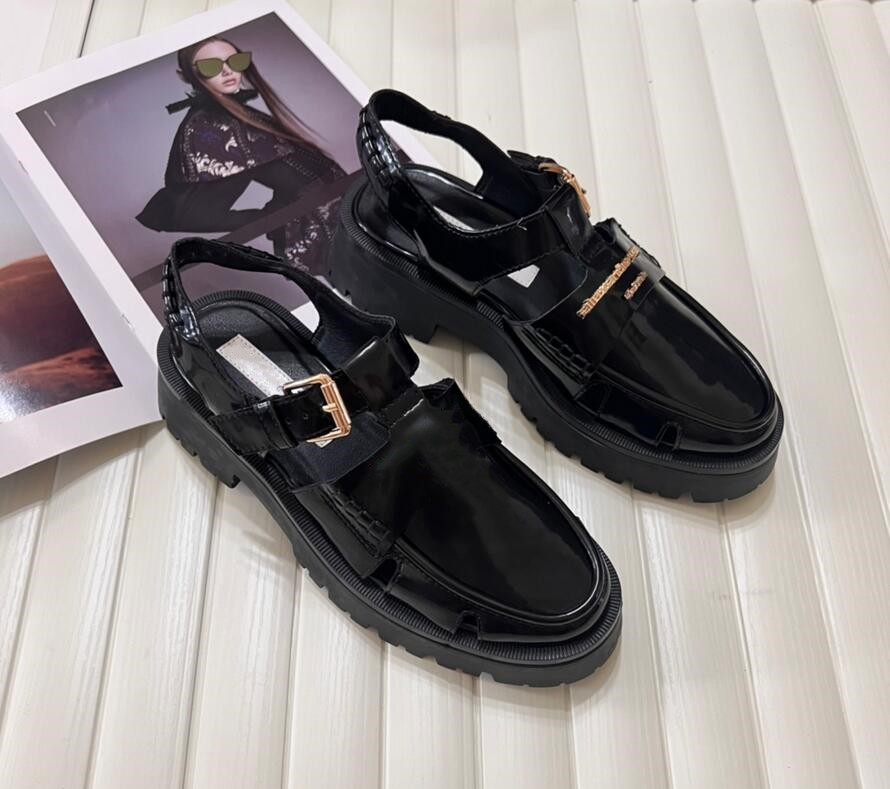 Master's Classic Crafted Women's Sandals with Headband and Heel, Low Top and High Top, Two Thick Soles and Low Heels with Gold Letter Decora