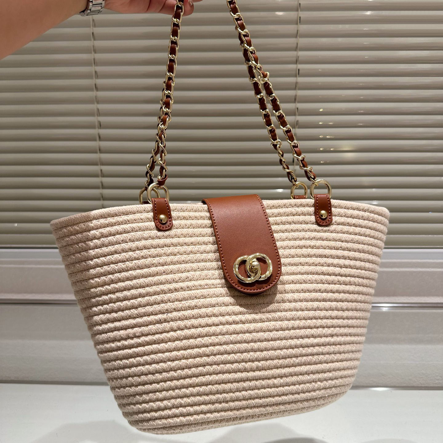 handbag Tote Bags Designers Bags shopping bag extra-large size Large White Shoulder Bag Weaving large capacity bags Crossbody Double cc Women Men Luxury Bag