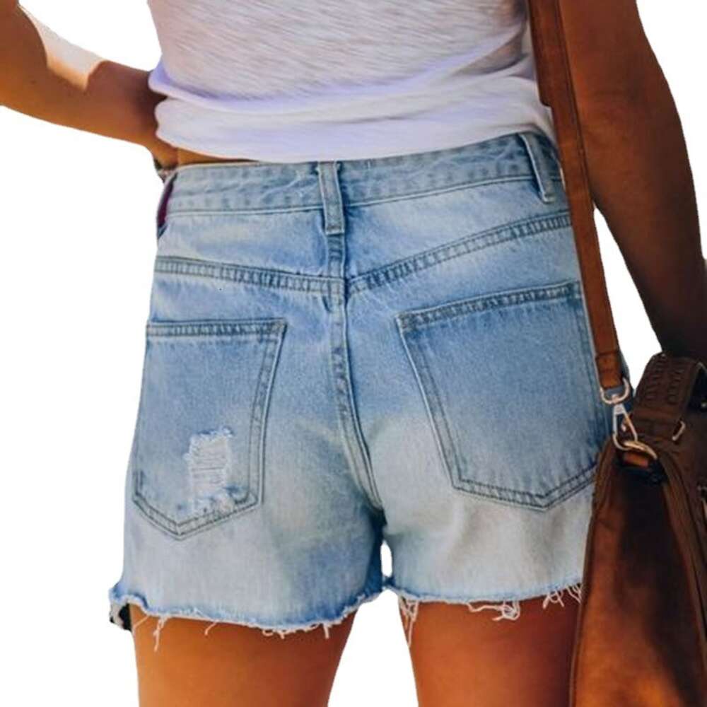 Hot Selling Summer Printed in 2021, Denim Shorts for Women