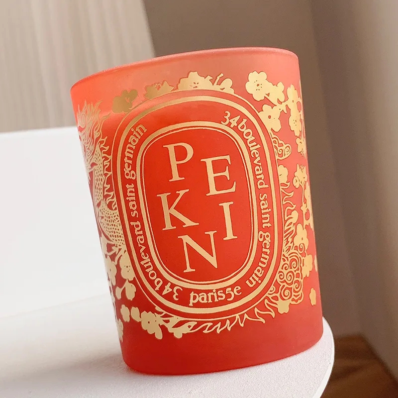 Newest arrival Incense Perfume Candle 245g less Scented Candles Transparent Glass Lasting Burning Valentine s Day Gift Candlelight Dinner