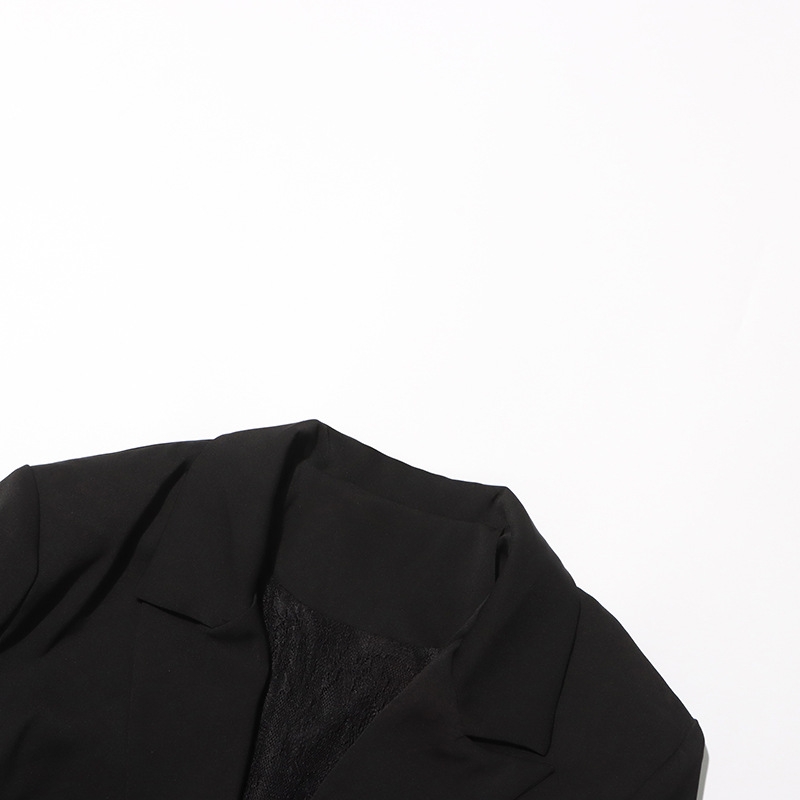 3019 XL 2024 Spring Milan Runway Coat Jackets Long Sleeve Suit jacket Lapel Neck High Quality Button Fashion Womens Clothes fan