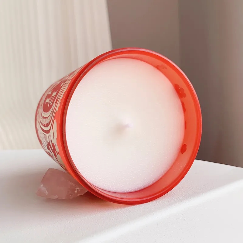 Newest arrival Incense Perfume Candle 245g less Scented Candles Transparent Glass Lasting Burning Valentine s Day Gift Candlelight Dinner