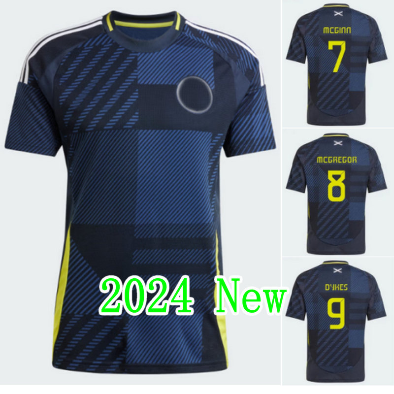 New 2024 Scotland soccer jerseys TIERNEY DYKES ADAMS MCTOMINAY football shirt 150th CHRISTIE McGREGOR ScoTTisH nation MCGINN McKENNA men kit kids uniform size