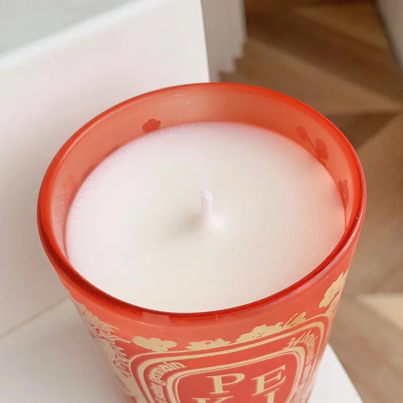 Newest arrival Incense Perfume Candle 245g less Scented Candles Transparent Glass Lasting Burning Valentine s Day Gift Candlelight Dinner