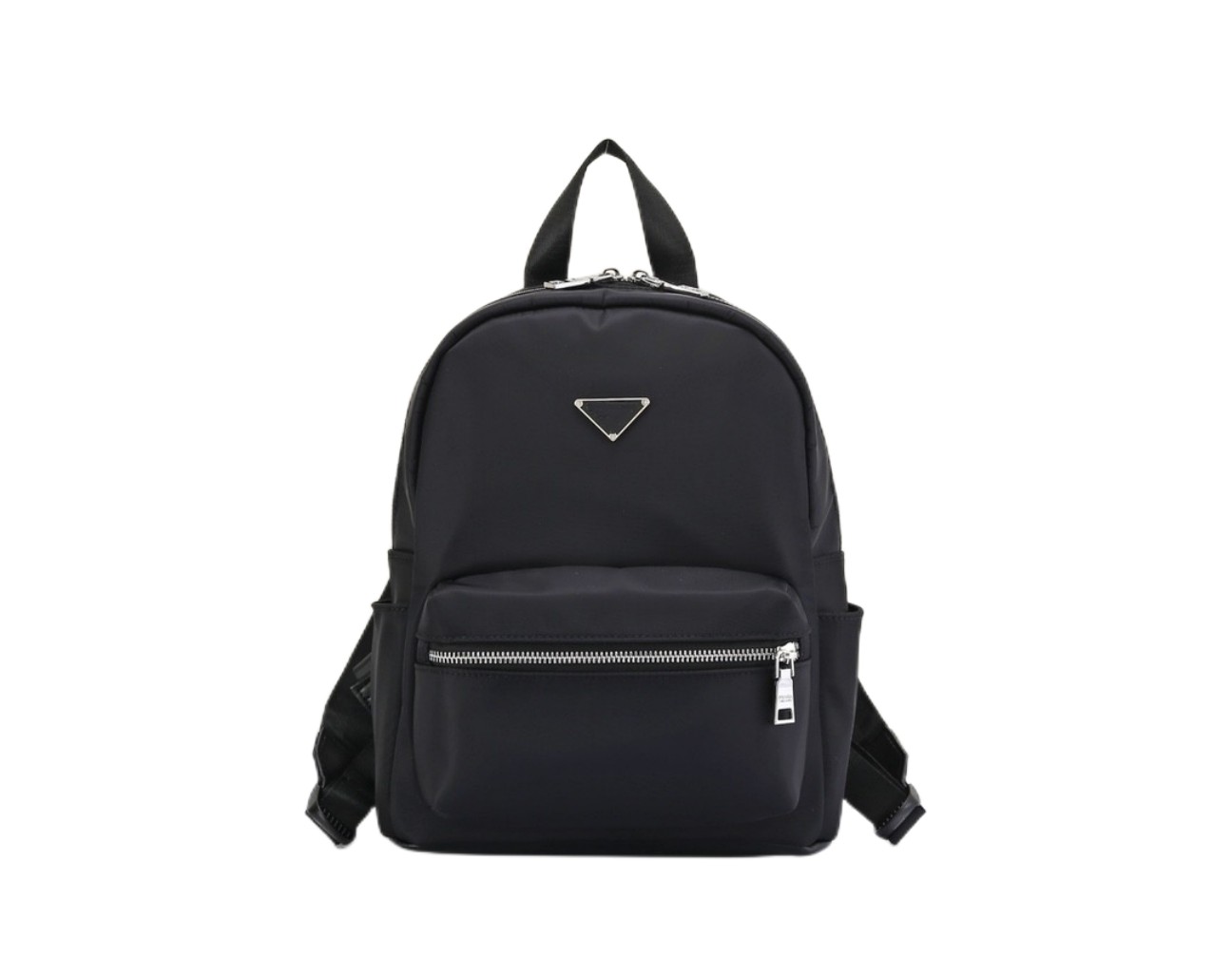 Designer Children letter triangle backpacks boys girls nylon double shoulder bag kids school casual bags A9907