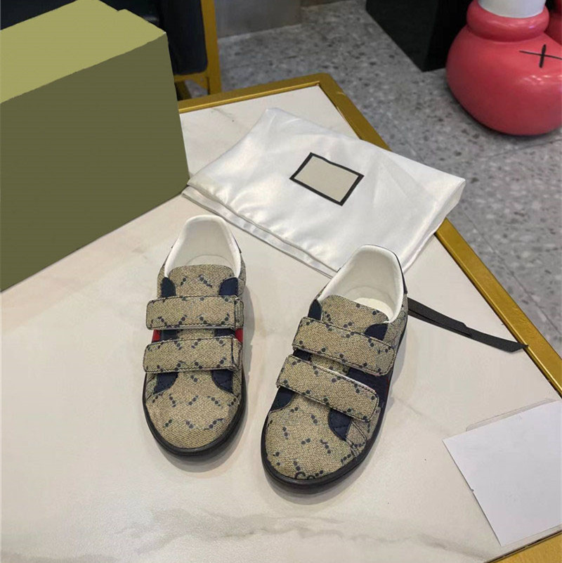 Baby Kids Shoes Newest Sneakers Children Prewalker Sport Running Shoes High Quality Letter Printing Leather Shoes Antiskid Leisure Shoe 2Colors Availa