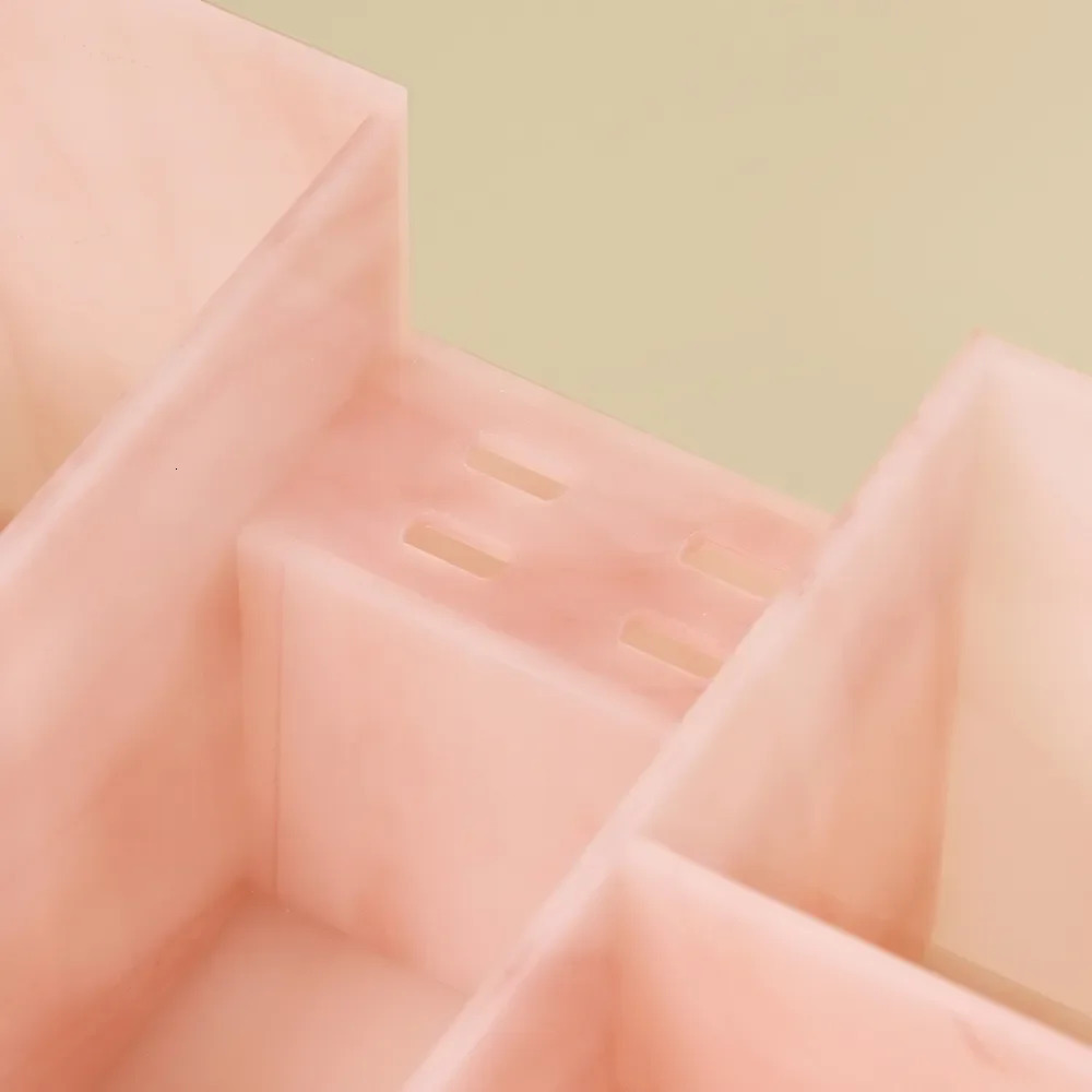 Acrylic Large Capacity Multifunctional Eyelash Storage Box Lashes Glue Tweezer Holder Makeup Organizer 240313