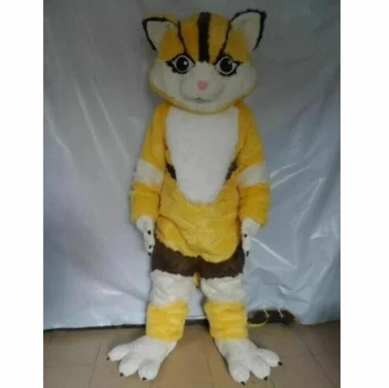 2024 Adult Size Cat Mascot Costume Halloween Christmas Fancy Party Dress CartoonFancy Dress Carnival Unisex Adults Outfit
