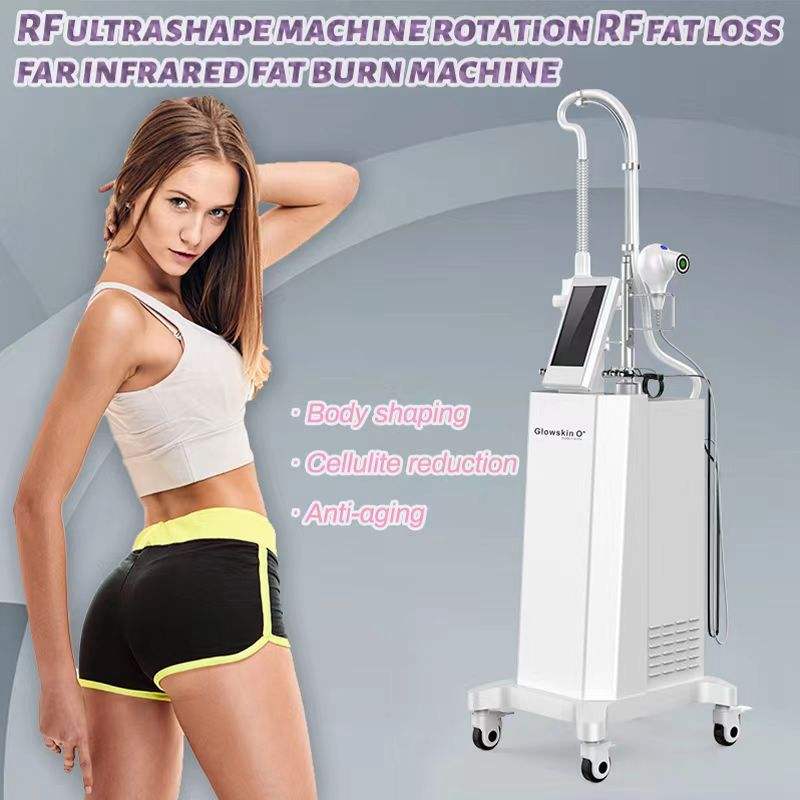 360 degree rotating rf EMS vibration finger face massage face lifting anti-aging body slimming machine