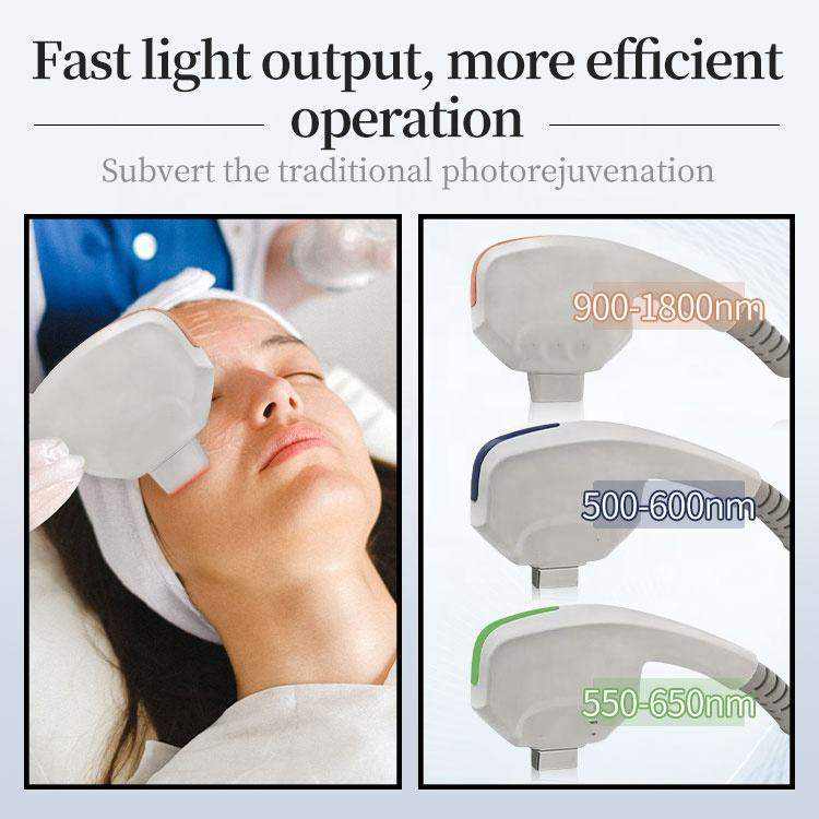 Dpl Opt Hair Removal Acne Removal Beauty Machine N-I-R S-R Ultra-photon Freckle Removal Skin Rejuvenation Device