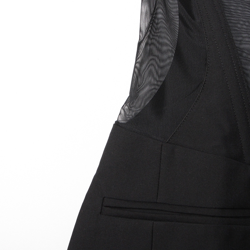 3019 XL 2024 Spring Milan Runway Coat Jackets Long Sleeve Crew Neck High Quality Button Fashion Womens Clothes Fan