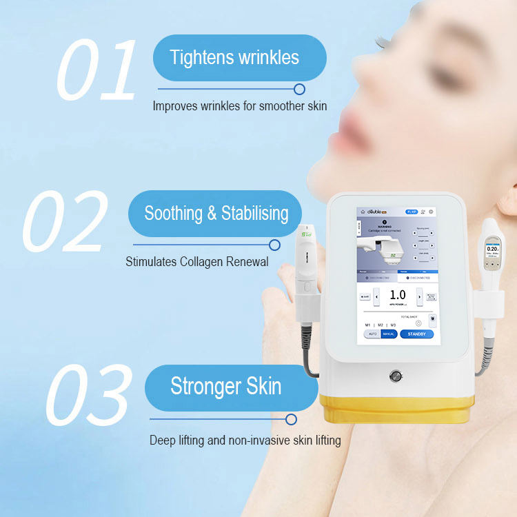 New Double Face Lift Body Shaping Anti-Aging Remove Wrinkle Mmfu 7D Machine