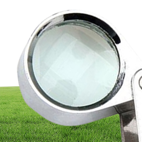 10X 21mm Mini Jeweler Loupe Magnifier lens Magnifying glass Microscope for Jeweler Diamonds Handhold Portable Fresnel lens
