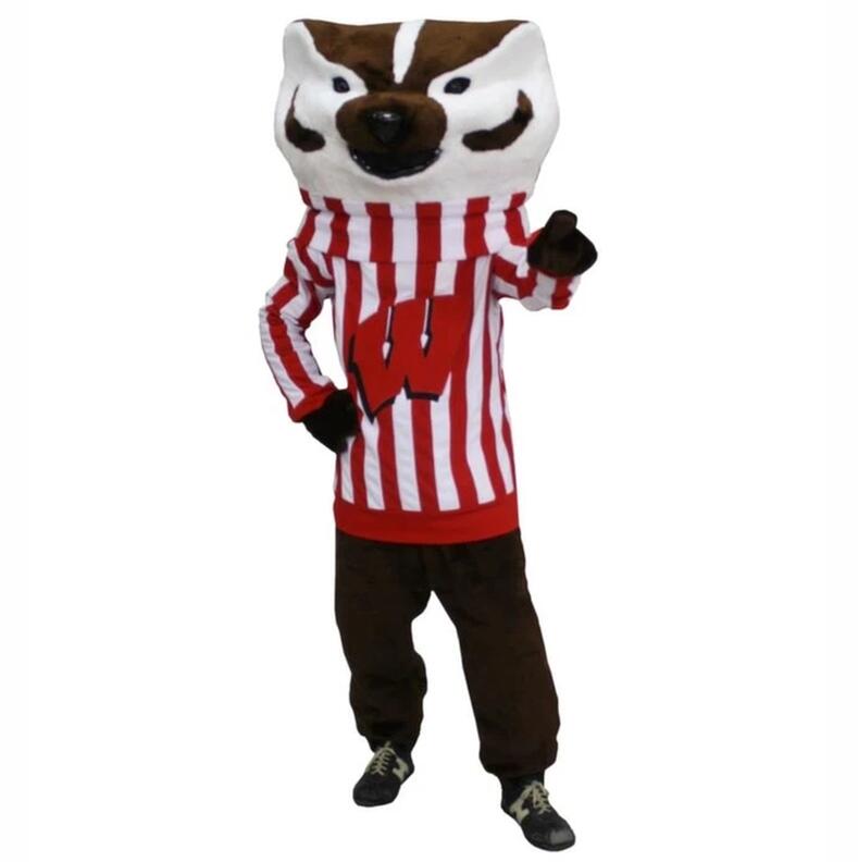 2024 Adult Size Badger Mascot Costume Halloween Christmas Fancy Party Dress CartoonFancy Dress Carnival Unisex Adults Outfit