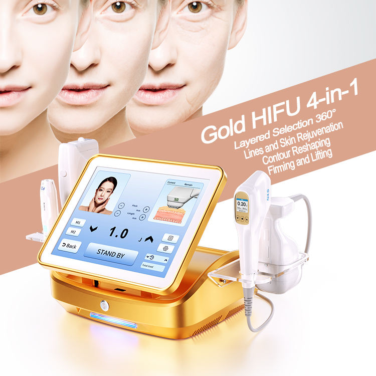 High Quality 4 in 1 Face Lifting Smas Firming Skin Care Beauty Machine ultrasonic rf skin tightening machine