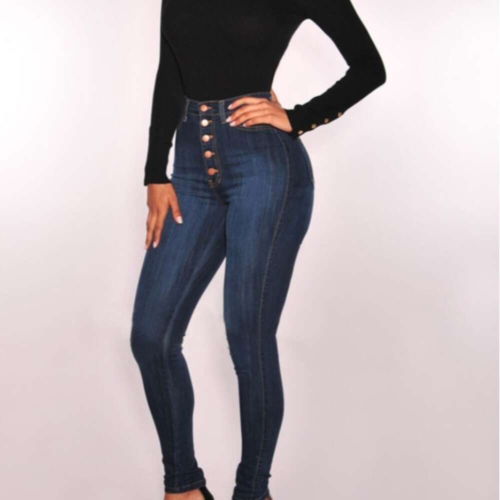 Women's High Waisted Sexy Stretch Slim Fit Jeans for Women