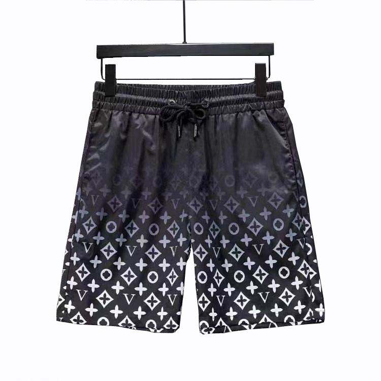 Mens Summer Shorts Designers Black White Beach Short Fashion Man Duck Print Five-point Pants Asian Size M-3XL