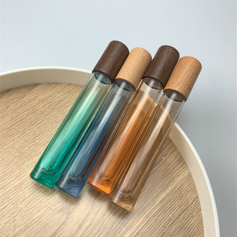 10ml Glass Perfume Bottle Empty Glass Essential Oils Dropper Bottle Thick Glass Bottle Roller Bottle For Aromatherapy