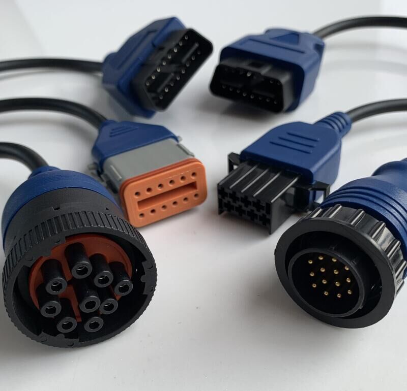 NexiqUSB link 2 heavy duty truck diagnostic Tool scanner 125032 with laptop cf19 touch screen super ssd full cables