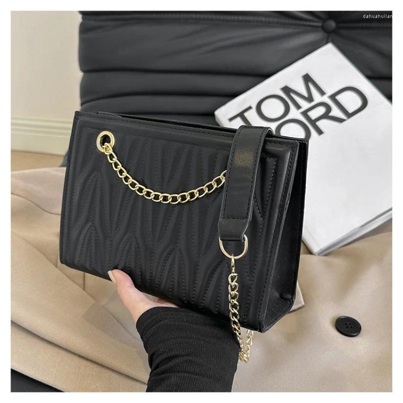 Free Shipping Shoulder Bags Fashion Style Chain Small For Women PU Leather Square Crossbody Bag Designer Handbag Designer Bag Luxury Bag Tote Bag