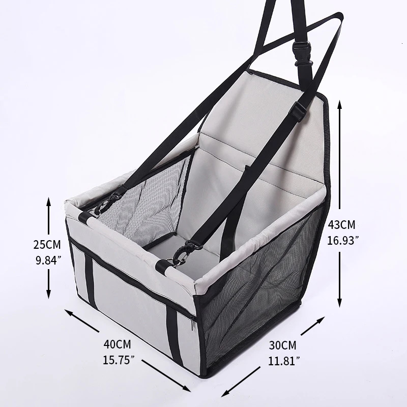 Dog Car Seat Cover Pet Transport Dog Car Folding Hammock Pet s Bag For Small Dogs autogamic for dogs 240309