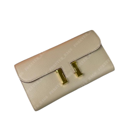 Designer Wallet Tago Leather H Gold Clasp Flap Envelope Handbag Wallets Long Women Card Holder Coin Pouch Designers Purse Passport