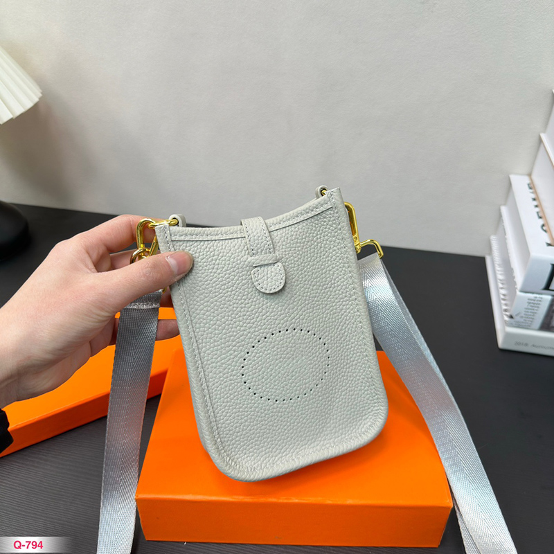 Mini Phone Crossbody Shoulder Bag Man Woman Designer Small Purse Classic Hollow Out Letter Colourful Bags with Box