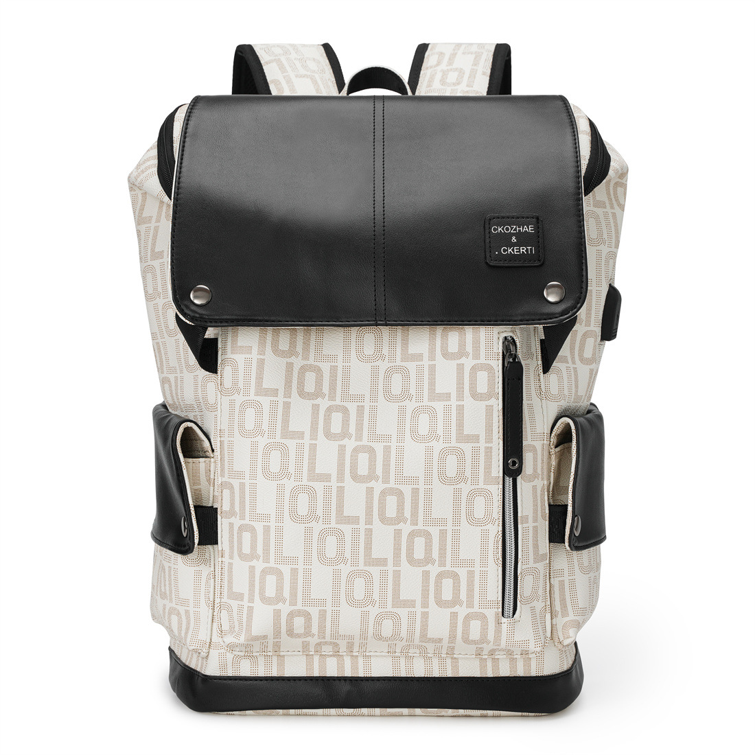 Vintage Crazy Handbag Backpack Men Women Backpack Laptop Leather Daily Bagpack Male Rucksack Trave Hiking Knapsack Large boys girls schoolbags