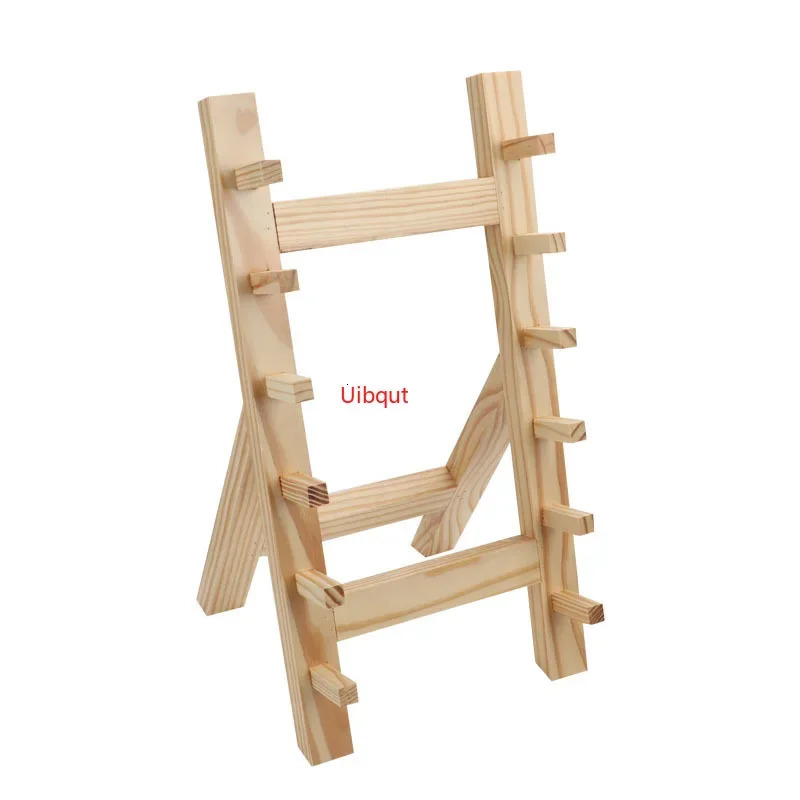 Japanese bayonet wooden knife rest holder swinging rack shelf willow sushi chef tool maker 240304