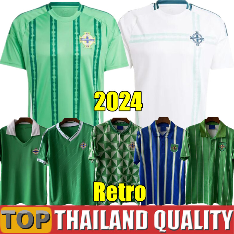 2024 northern Ireland soccer jerseys men set kids kit uniform 2023 DIVAS CHARLES EVANS 23 24 25 football shirt CHARLES BALLARD BEST BROWN 1979 1988 1990 1992 1994 RETRO