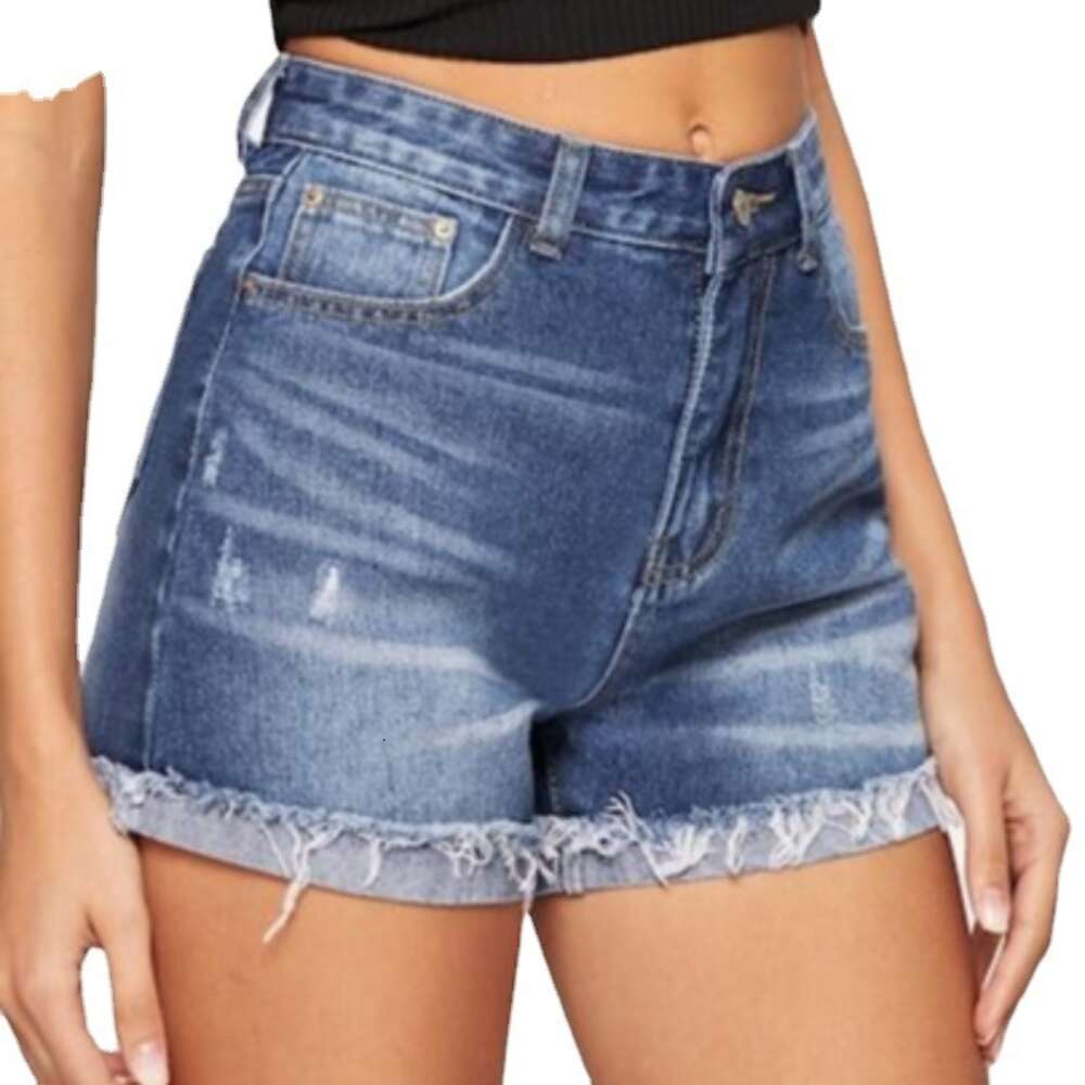 2024 Fashionable New High Waisted Denim Shorts for Women