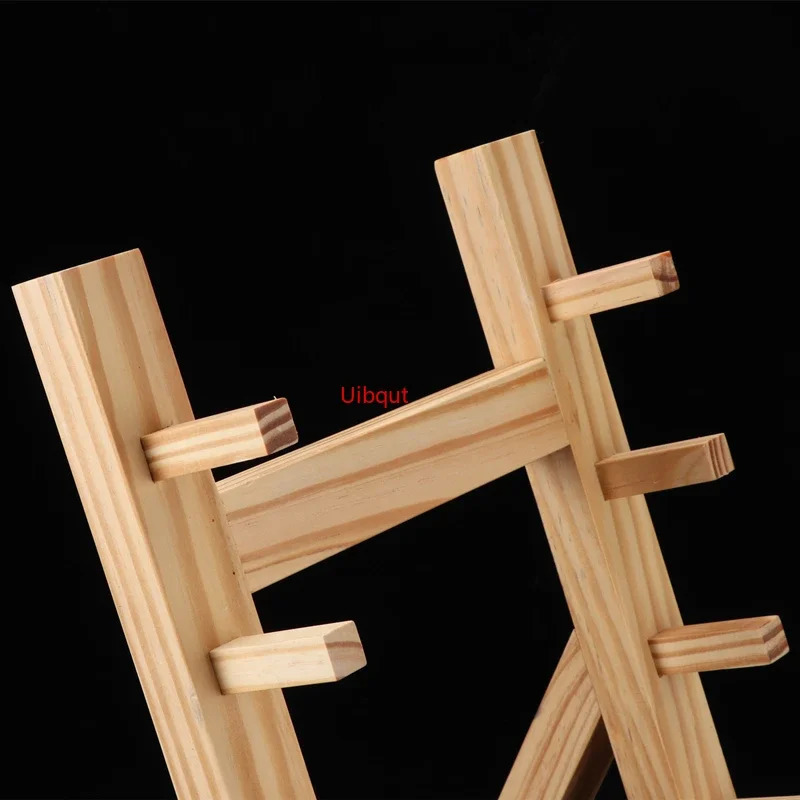 Japanese bayonet wooden knife rest holder swinging rack shelf willow sushi chef tool maker 240304