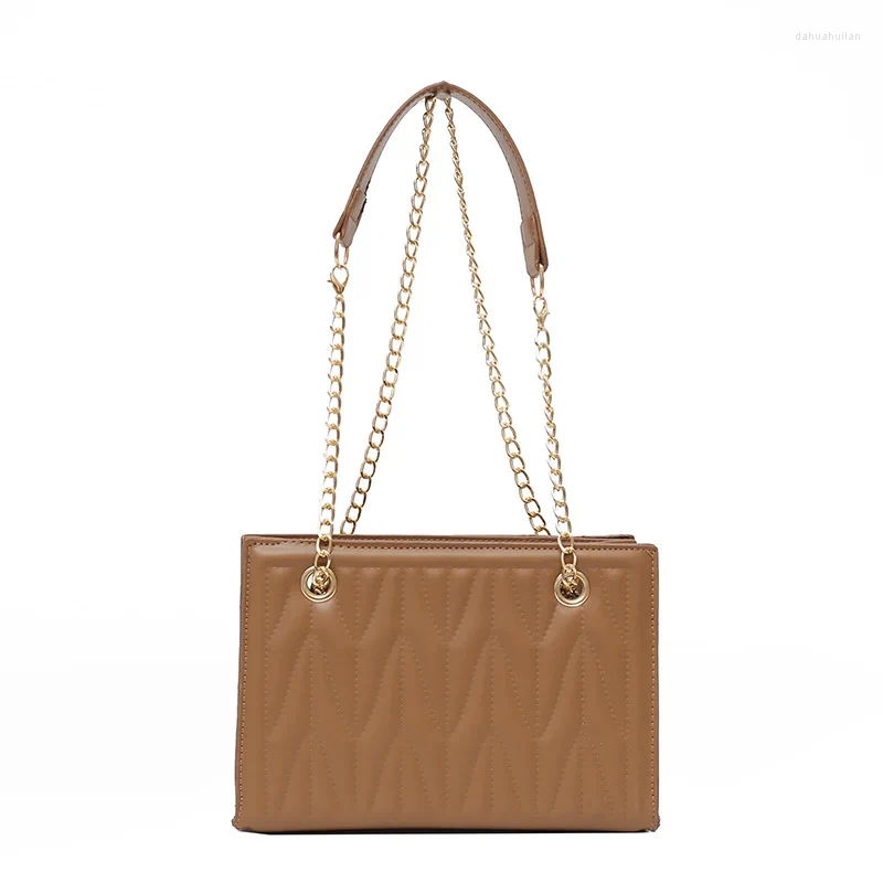 Free Shipping Shoulder Bags Fashion Style Chain Small For Women PU Leather Square Crossbody Bag Designer Handbag Designer Bag Luxury Bag Tote Bag