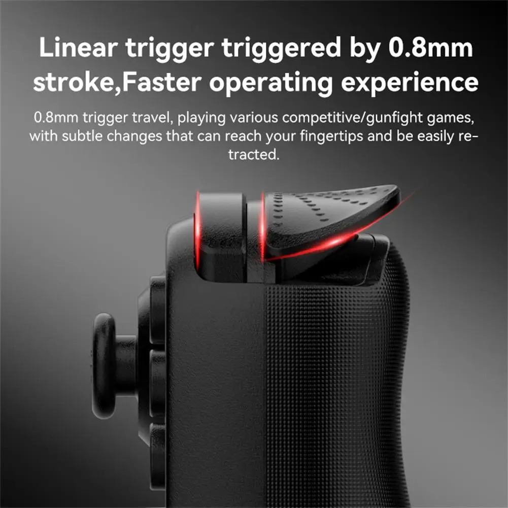 D6 Wireless Stretching Extendable Gaming Controller Bluetooth Handle Pad for Phone Android Gamepad Game Accessoires 240306