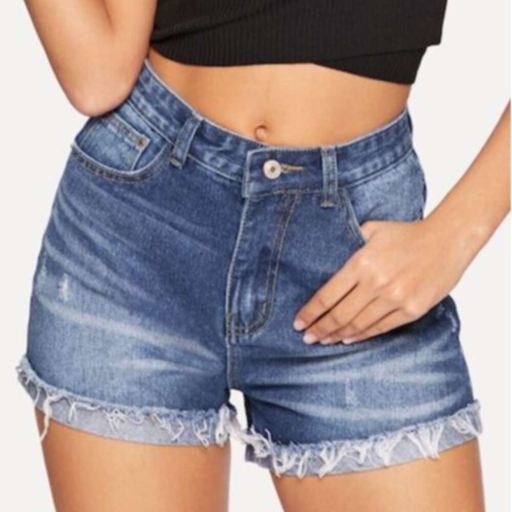 2024 Fashionable New High Waisted Denim Shorts for Women
