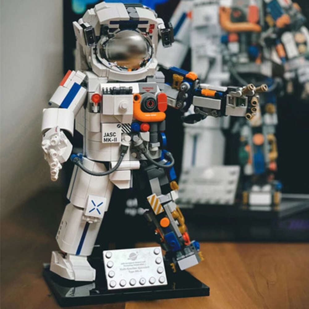 JAKI Jiaqi Breaks The Dawn That Astronauts Structures Are Compatible Blocks Model Building Kits Disassemble China Aerospace Set Gifts