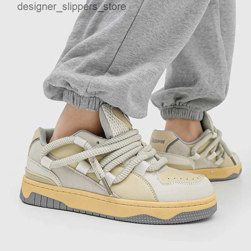 Dress Shoes Skateboarding shoes mens casual sports 2023 walking outdoor soft soled Q240316