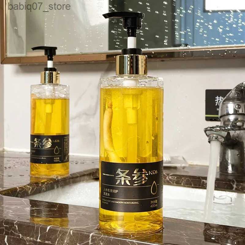 Shampoo Conditioner Ginseng Root Hair Loss Shampoo Oil Control Nourishing Anti Dandruff Silicone Free Hair Shampoo Organic Hair Care Products 400ml Q2