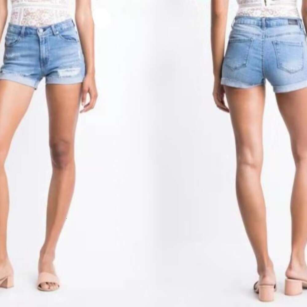 2024 Fashionable New High Waisted Denim Shorts for Women